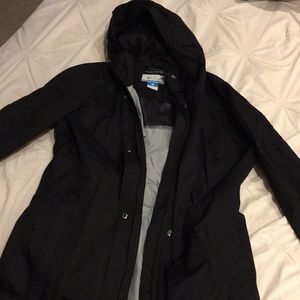 Black Columbia Rainjacket